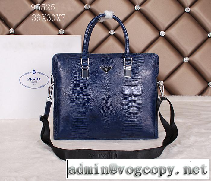 PRADA プラダ 2014 超人気美品◆ メンズ用 手持ち&ショルダー掛け 95525
