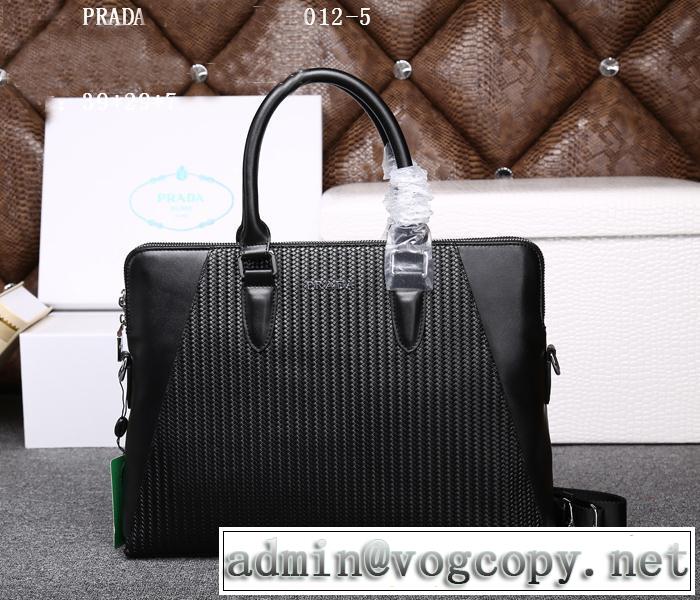 PRADA プラダ 完売品！2014 メンズ用 手持ち&ショルダー掛け 012-5