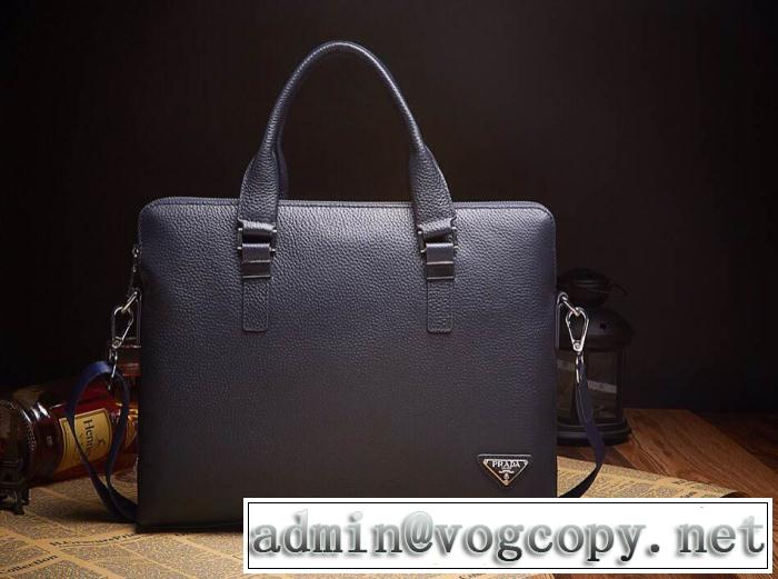 PRADA プラダ 美品！2014 メンズ用 手持ち&ショルダー掛け 6011-5