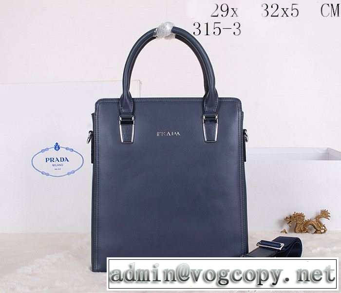 PRADA プラダ 2014 sale!今季 メンズ用 手持ち&ショルダー掛け 315-3