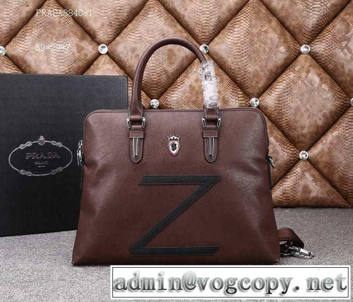 PRADA プラダ 2014 欧米韓流 メンズ用 手持ち&ショルダー掛け8840-1