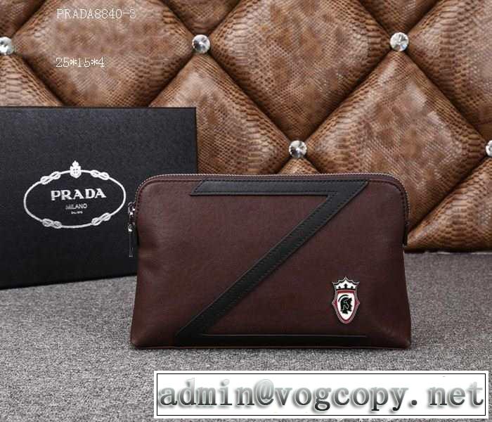PRADA プラダ 2014 上質 利便性に優れ メンズ用 ポーチ 8840-3
