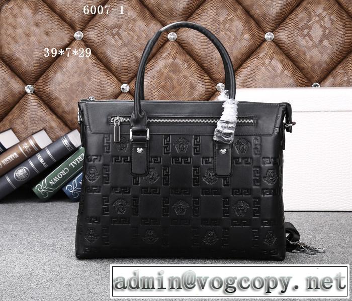 VERSACE ヴェルサーチ 2014 人気商品 メンズ用ハンドバッグ ショルダーベルト付6007-1