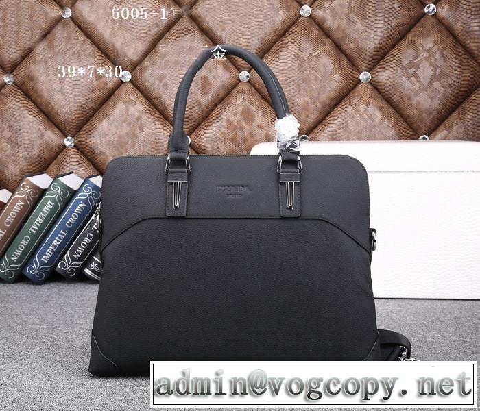 PRADA プラダ 2014 最旬アイテム メンズ用 手持ち&ショルダー掛け 6005-1