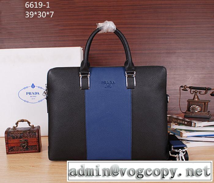 PRADA プラダ 2014 ～希少 メンズ用 手持ち&ショルダー掛け 6619-1