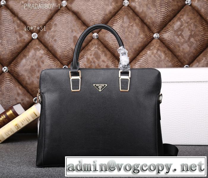PRADA プラダ 2014 大特価 メンズ用 手持ち&ショルダー掛け 8807-1