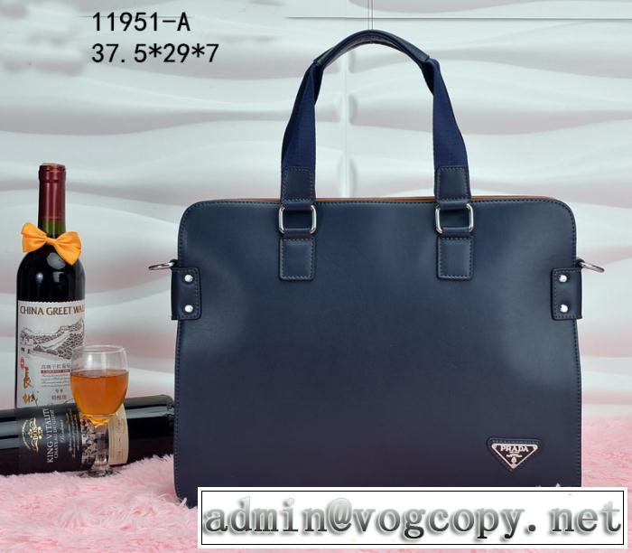 PRADA プラダ 2014 大人のおしゃれに メンズ用 手持ち&ショルダー掛け 11951-a