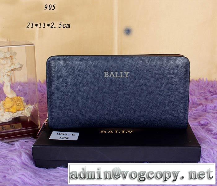 BALLY バリー 2014 人気商品 高級本革 財布メンズ ファスナー開閉 905-1