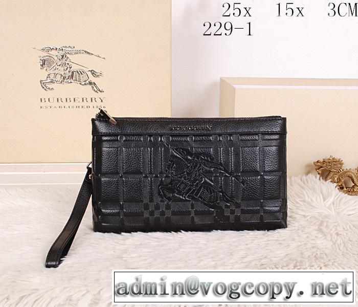 BURBERRY バーバリー 大人気☆new!!2014 ファスナー開閉 財布メンズ 229-1