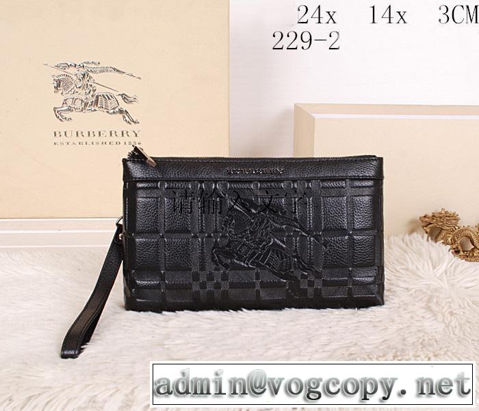BURBERRY バーバリー 人気商品 2014 ファスナー開閉 財布メンズ 229-2