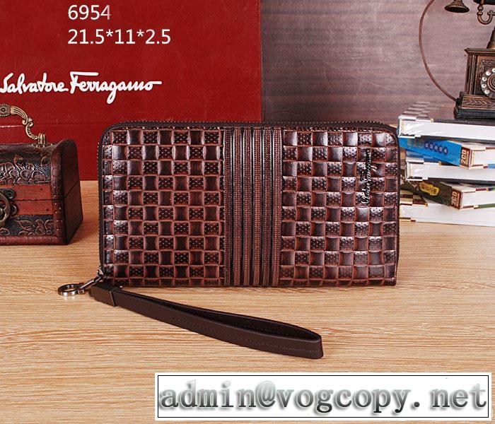 2014 入手困難 ferragamo サルヴァトーレフェラガモ 財布メンズ 6954