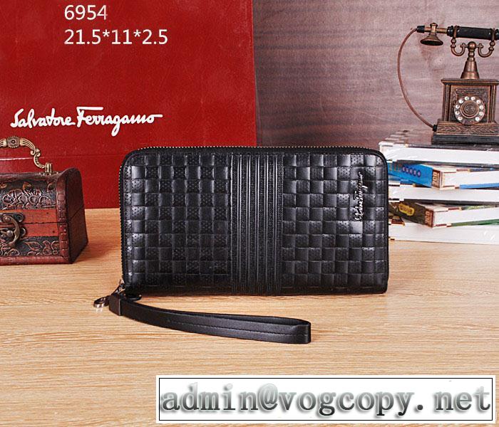 2014 格安！ ferragamo サルヴァトーレフェラガモ 財布メンズ 6954