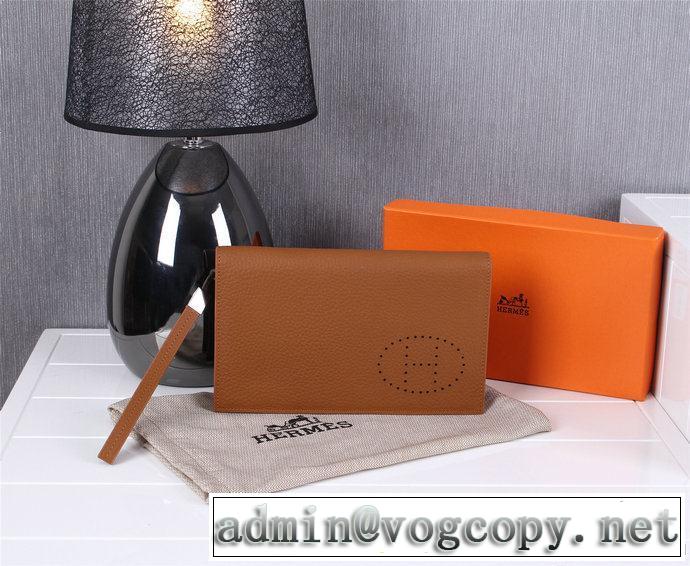 HERMES エルメス 大特価 2014 スナップボタン式開閉 財布メンズ 8056