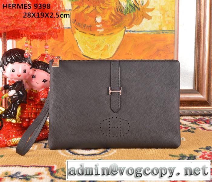 HERMES エルメス ◆モデル愛用◆ 2014 ファスナー開閉 財布メンズ 9398