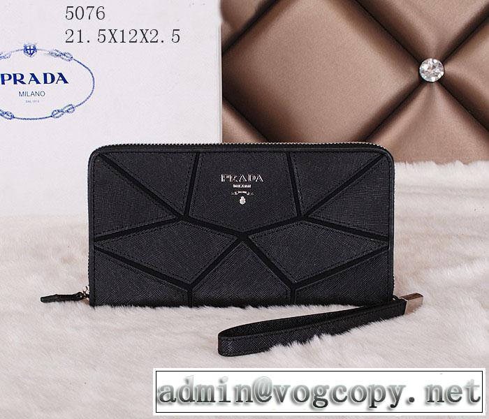 2014 個性派 prada プラダ 財布メンズ 5076