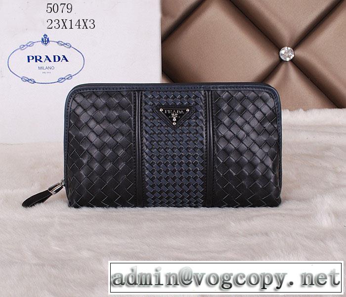2014 ◆モデル愛用◆ prada プラダ 財布メンズ 5079