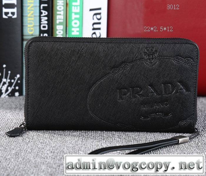 2014 大特価 prada プラダ 財布メンズ 8012