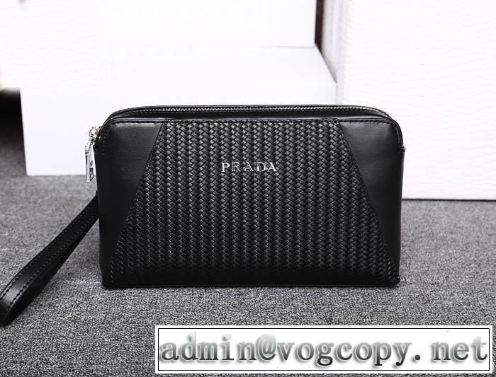 PRADA プラダ 大人気！2014 ファスナー開閉 財布メンズ 012-1