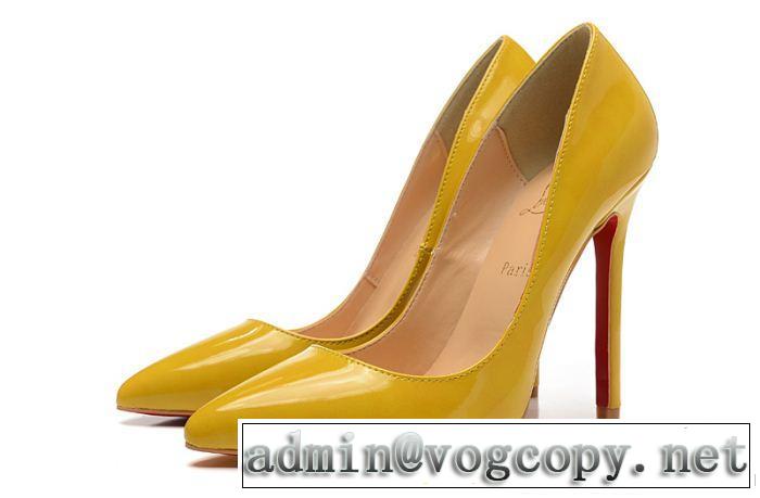 美品！2014春夏 christian louboutinクリスチャンルブタン パンプス