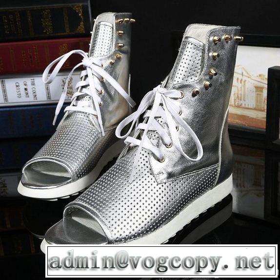 一味違うケーブル編みが魅力満点 2014春夏 alexander mcqueen アレキサンダー マックイーン サンダル