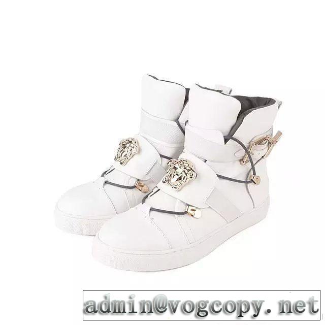 VERSACE ヴェルサーチ 2014 完売品！安定感が抜群 ブーツ レディース