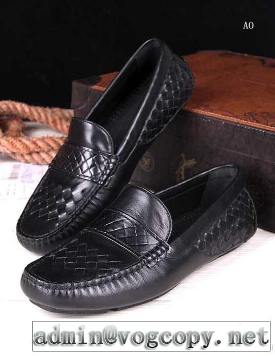 モード感漂う 2014秋冬 bottega veneta ボッテガ ヴェネタ ビジネスシューズ エナメル革