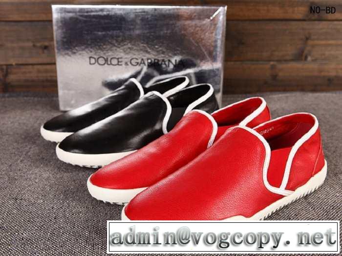 最旬アイテム 2014春夏 dolce&gabbana ドルチェ＆ガッバーナ スニーカー 2色可選
