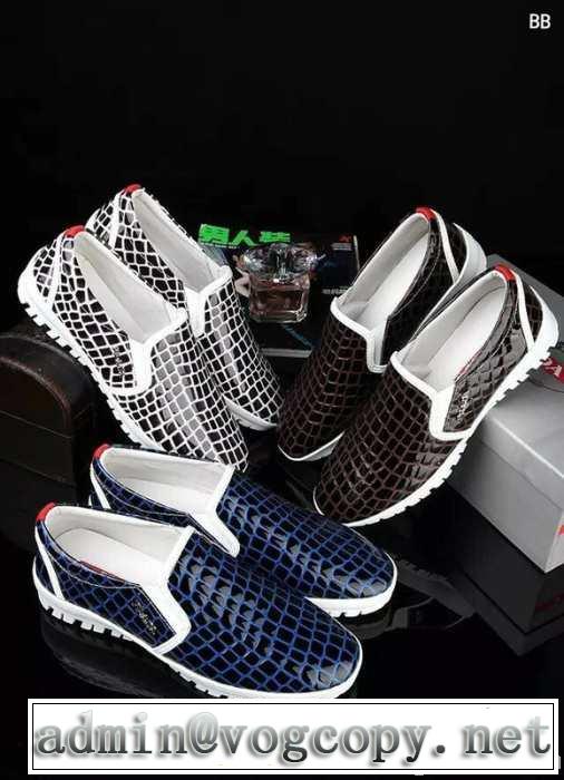2014 首胸ロゴ prada プラダ 軽量 カジュアルシュッズ