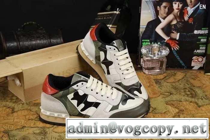 美品！2014 valentino ヴァレンティノ ランニングシューズ