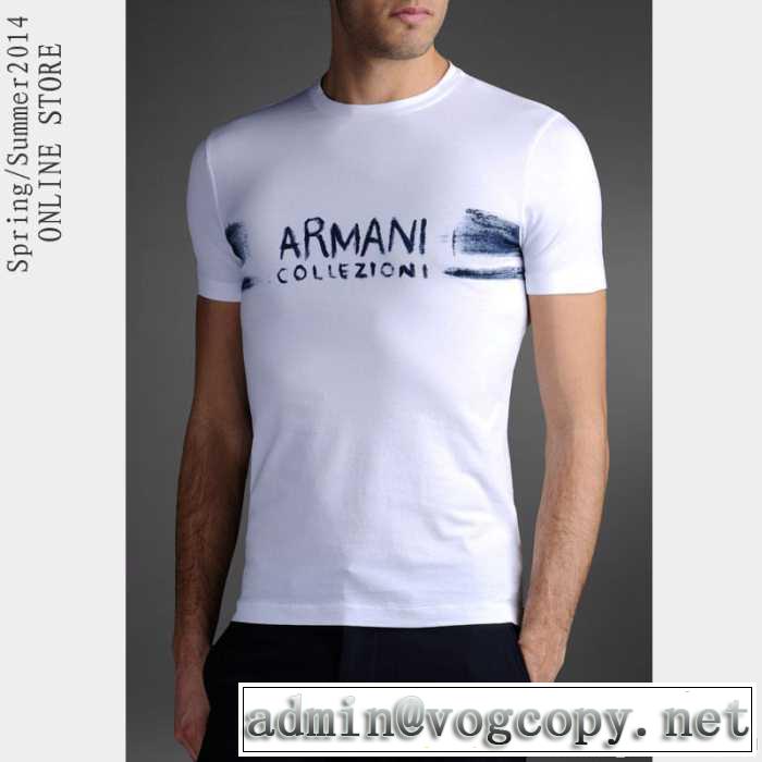 超人気美品◆ 2014 armani アルマーニ半袖tシャ