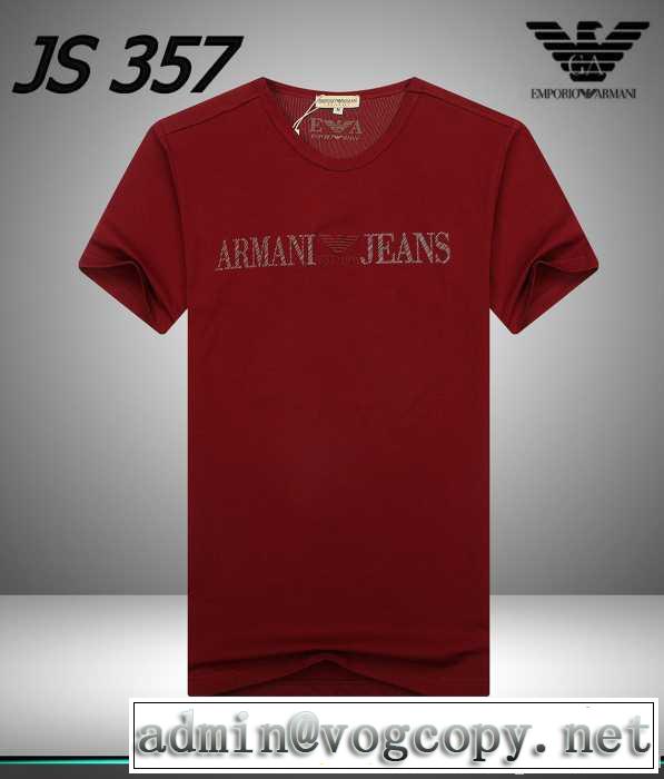 ～希少 2014春夏新作 armani アルマーニ 半袖tシャツ