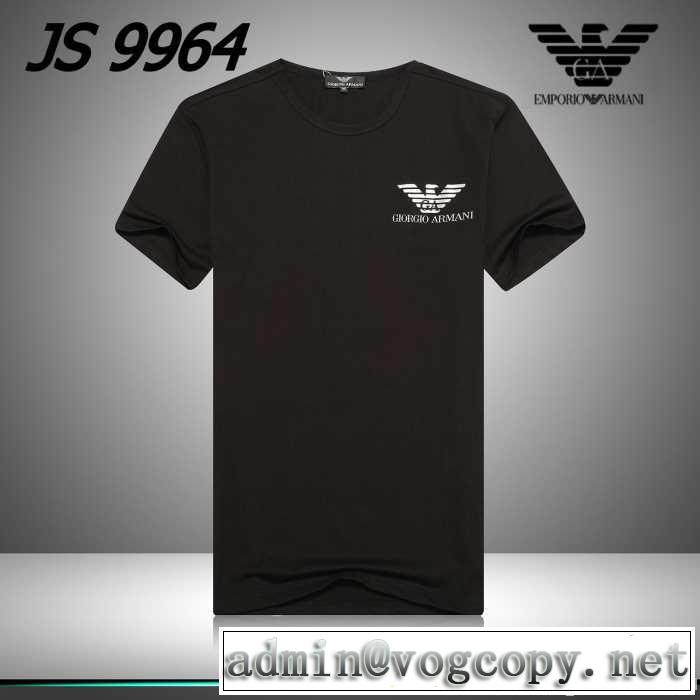 人気が爆発 2014春夏新作 armani アルマーニ 半袖tシャツ