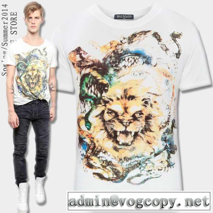 SALE開催 2014春夏新作 balmain バルマン 半袖tシャツ