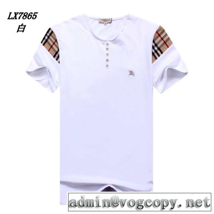 2014春夏 大人気☆new!! burberry バーバリー uネック 半袖tシャツ