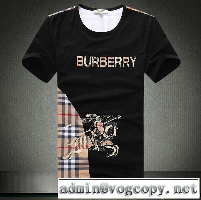 2014春夏 完売品 burberry バーバリー 半袖tシャツ black