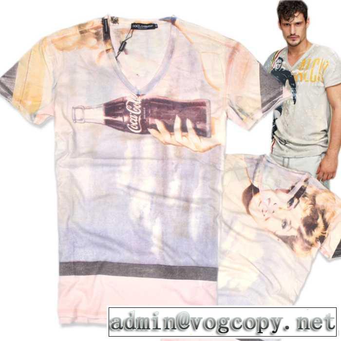 SALE開催 2014春夏新作 dolce&gabbana ドルチェ＆ガッバーナ 半袖tシャツ