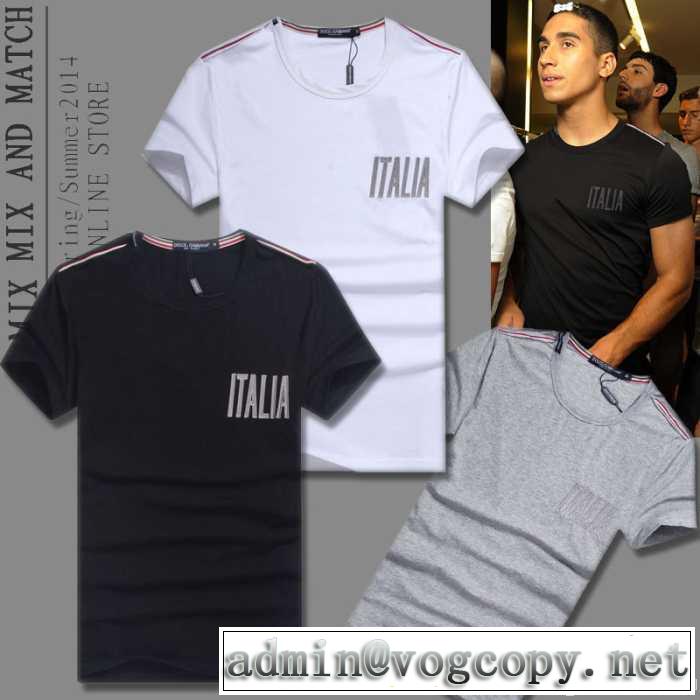 SALE!今季 2014春夏新作 dolce&gabbana ドルチェ＆ガッバーナ 半袖tシャツ
