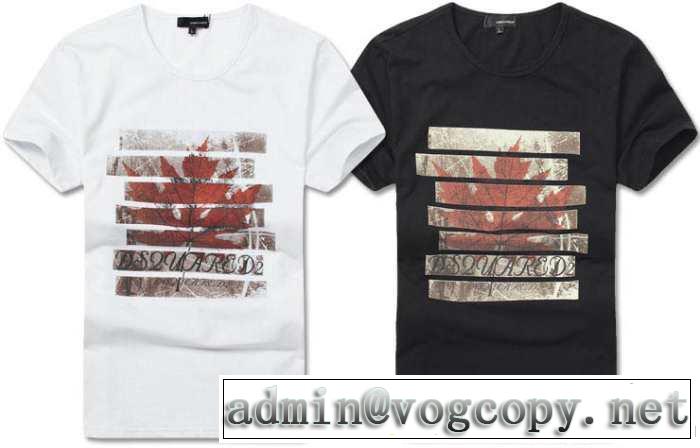 2014春夏 ★安心★追跡付 dsquared2 ディースクエアード 半袖tシャツ 2色可選