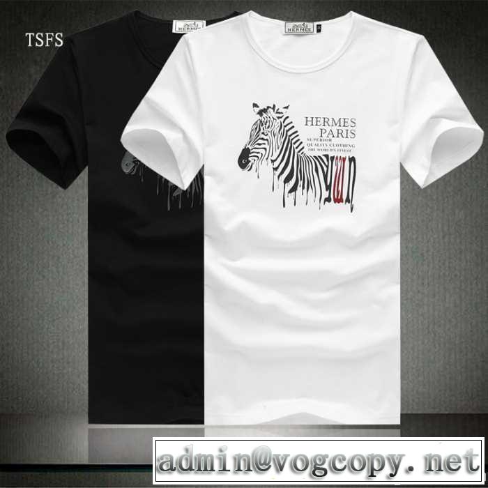  存在感◎ 2014 hermes-エルメス 半袖tシャツ