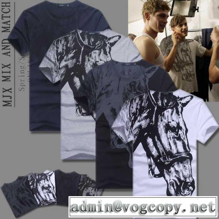 上質 大人気 2014春夏 エルメス 半袖 Tシャツ