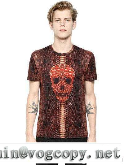 大人気！ 2014 alexander mcqueen アレキサンダー マックイーン半袖tシャツ