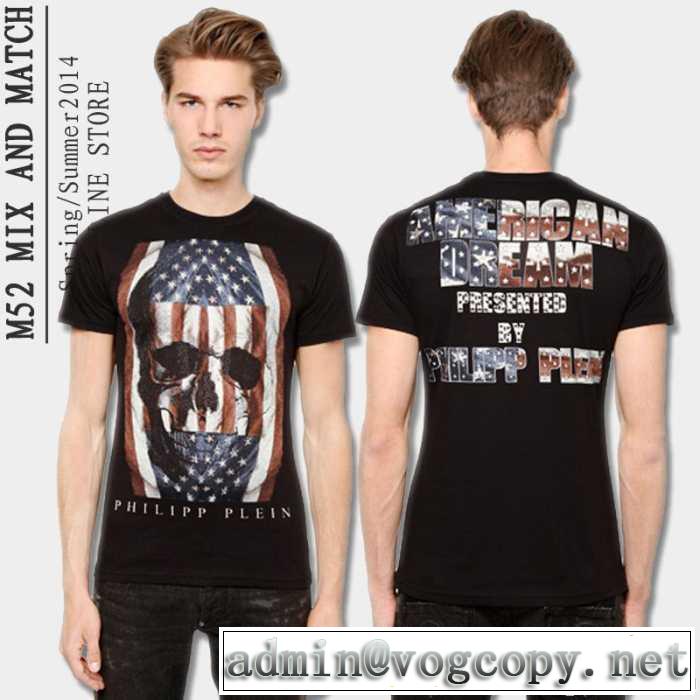 美品！2014 philipp plein フィリッププレイン半袖tシャツ