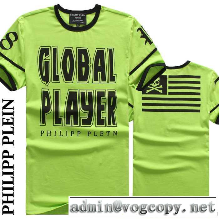 人気が爆発 2014 philipp plein フィリッププレイン半袖tシャツ