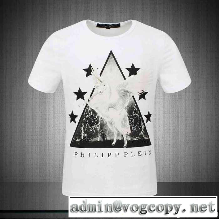 人気が爆発  2014 philipp plein フィリッププレイン半袖tシャツ