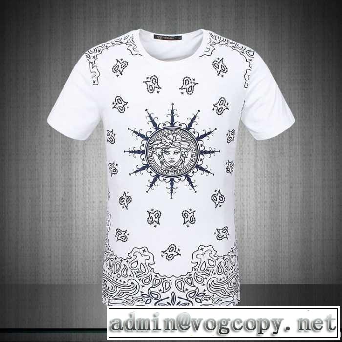 人気商品  2014 versace ヴェルサーチ 半袖tシャツ