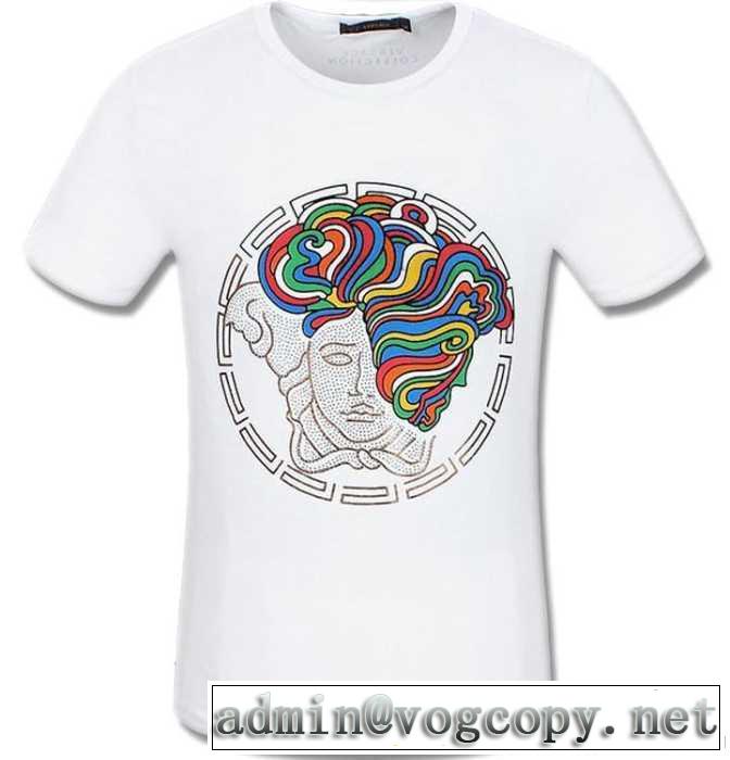 値下げ！ 2014 versace ヴェルサーチ 半袖tシャツ