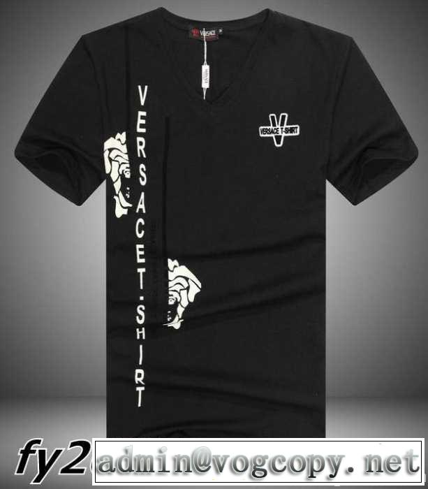 首胸ロゴ 2014春夏 ヴェルサーチ半袖 Tシャツ