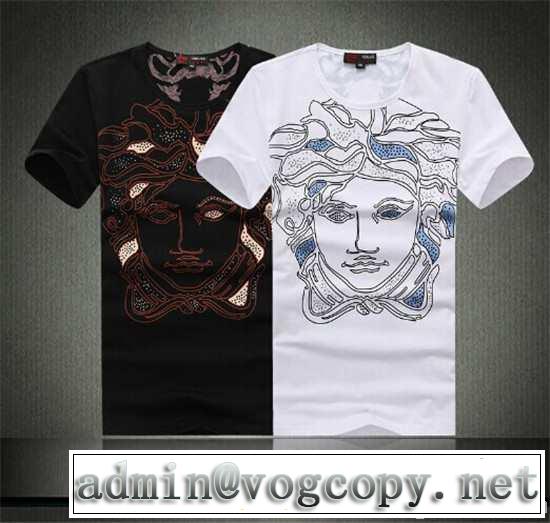 2014春夏 sale開催 versace ヴェルサーチ 半袖tシャツ 2色可選