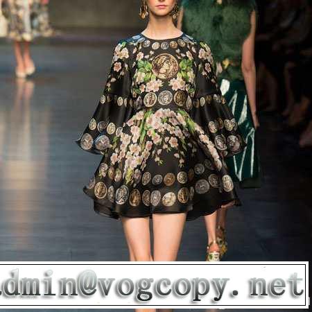 上質 2014春夏 dolce & gabbana ドルチェ＆ガッバーナシ ワンピース 