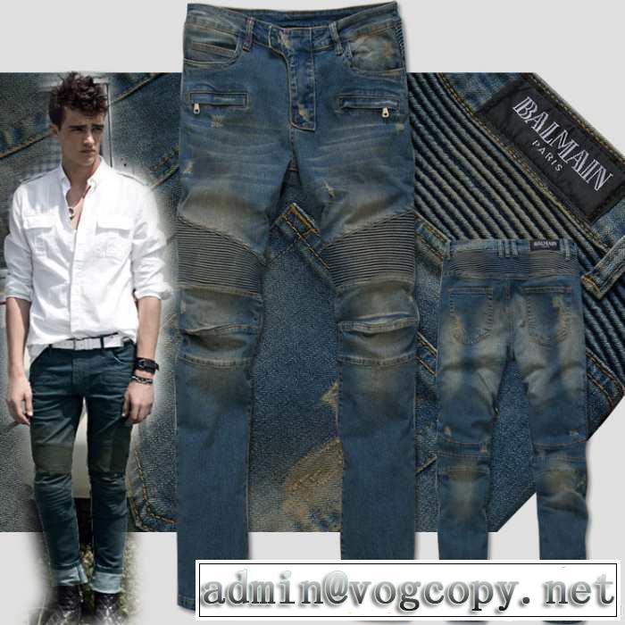 お買得 2014秋冬 balmain バルマン ジーンズ